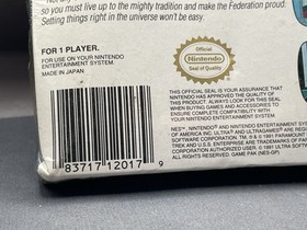 Vintage NES Nintendo Star Trek 25th Anniversary Store Display Game Sealed Ultra