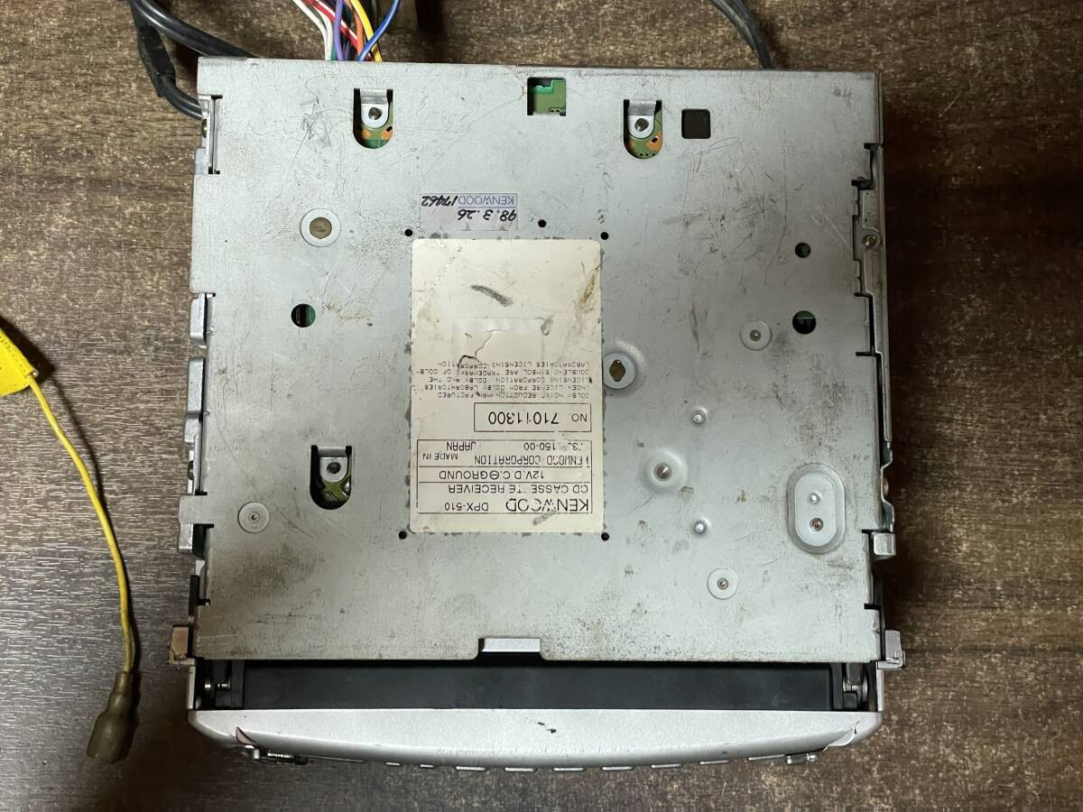 Kenwood DPX-510 2DIN CD Cassette Deck Player Tested | eBay