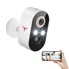 1 Pack Wireless Security Camera System Smart Night Vision Outdoor WiFi Cameras