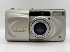 Exc Olympus Superzoom 105G 35mm Point Shoot Film Camera From Japan