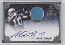 2010 Topps Five Star Rookie 66/90 Armanti Edwards #156 Patch Auto 0a7
