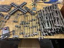Huge American Flyer S Gauge Train Track Part Collection 82 Pieces Railroad