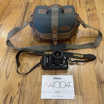 Vintage Nikon N4004 AF 35mm Film Camera With SIGMA UC Zoom 28-70mm Made In Japan