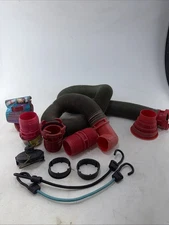 Lot of RV Drain Hose, Connection Connector EZ Coupler and Adapters