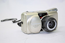 Olympus Infinity Stylus Zoom 115 35mm Point  Shoot Film Camera Needs Repair
