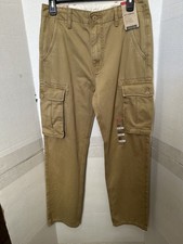 Levi's Men's Ace Cargo Pants Tan Cotton Relaxed Fit - Size 29 x 32 - NWT