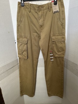 Levi's Men's Ace Cargo Pants Tan Cotton Relaxed Fit - Size 29 x 32 - NWT