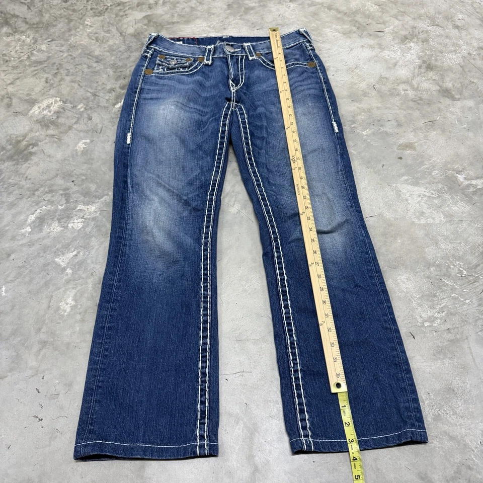 True Religion Men's Ricky Super T Thick Stitch Jeans Blue, 34x30 - Image 2 of 4