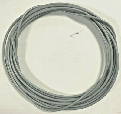 BICYCLE GRAY BRAKE CABLE HOUSING BY FOOT LINED LIGHT GRAY