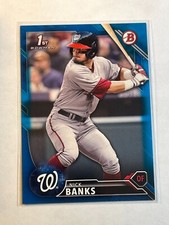 Nick Banks 2016 Bowman Draft Prospect Blue Paper Refractor /150 BD-79 Rookie
