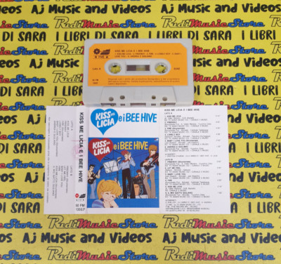MC KISS ME LICIA E I BEE HIVE 1986 italy five record 50 fm 13557 andrea giuliano