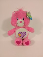 Care Bear Take Care Bear 9" Special Edition Fluffy Lil' Bear Series 2 2004 NWT