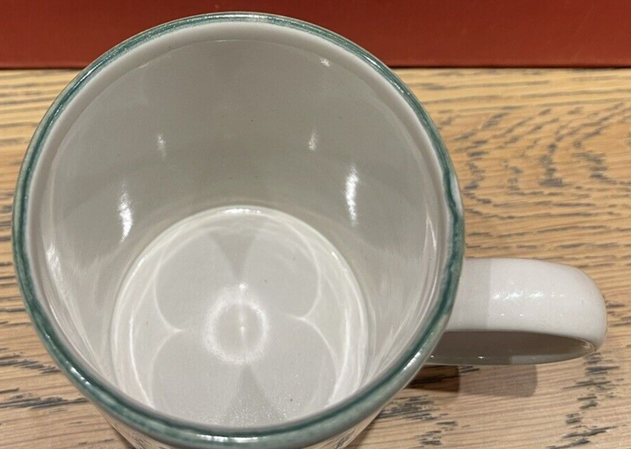 The Tain Pottery Scotland Mug decorated With Stag & Deer in a Highland