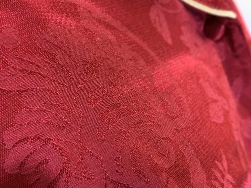 Intimate Options Long Red Nightgown Womens Long Sleeve Floral Size XL - 第 5/12 張圖片