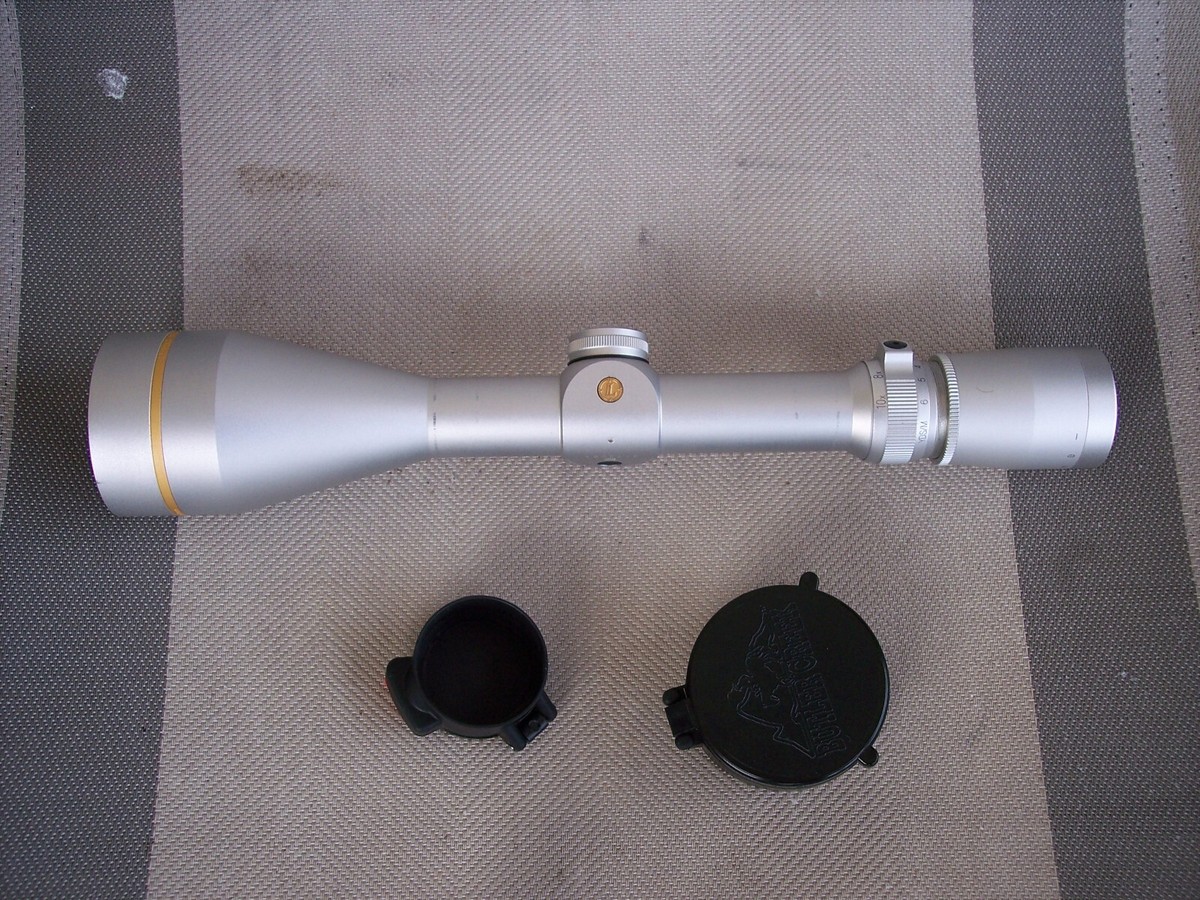 Leupold VX-3 3.5-10x50mm Rifle Scope *Silver* 2012 Plex | eBay