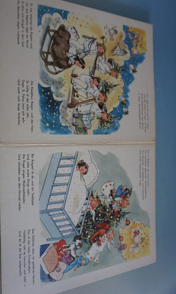 Vintge Kinderbuch Buch Bilderbuch Es Weihnachtet Sehr Pestalozzi 1950 (F025-530) - Bild 3 von 4