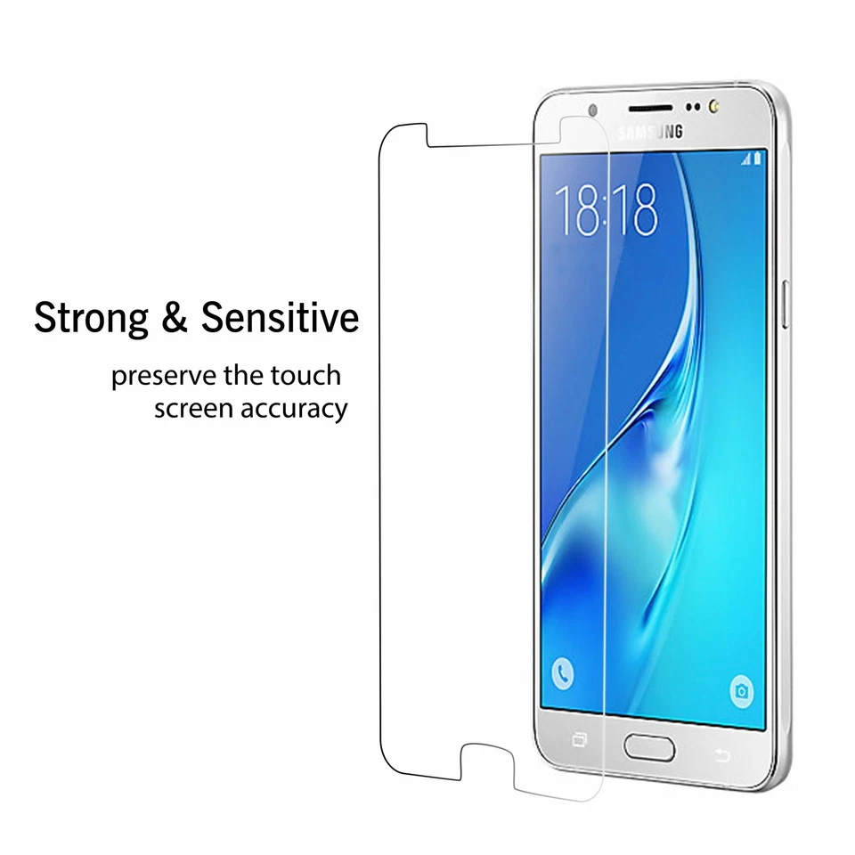 Paquete de 2 protectores de vidrio templado de cubierta completa para Galaxy S8 S9 S10 Plus Note 10 9 8 Foto 3 de 4