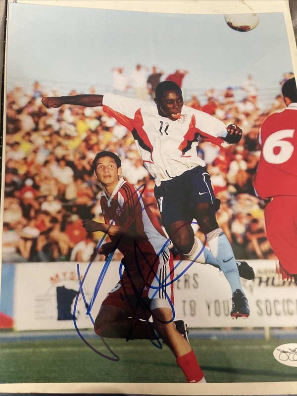 Freddy Adu Autographed Signed 8x10 Photo Team USA USMNT