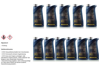 11L Kühlflussigkeit MANNOL Antifreeze AG13 Special Frostschutz grün