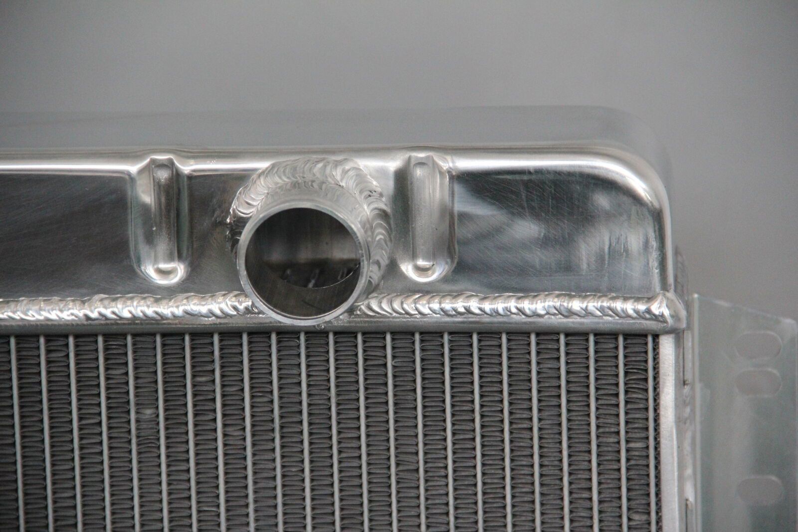 Stamped Radiator 3 ROW STAMPED RADIATOR KKS281 FOR 59-65 CHEVY BEL AIR BISCAYNE El ...