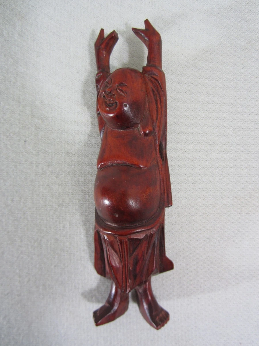 深木色色调中国风木制雕像、雕像| eBay
