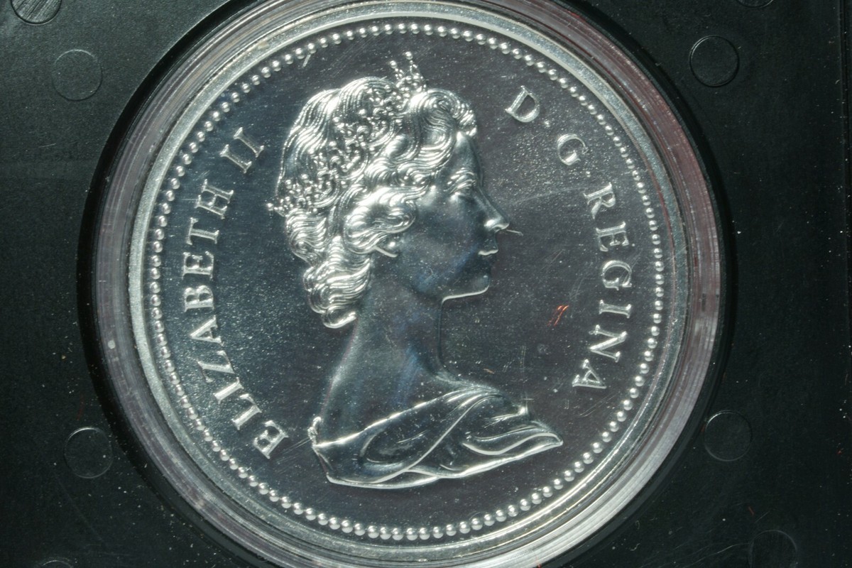 1974 Canada Specimen Silver Dollar - 100th Anniversary of Winnipeg