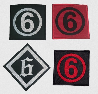 slipknot shawn crahan clown #6 Patch WANYK AHIG jumpsuit
