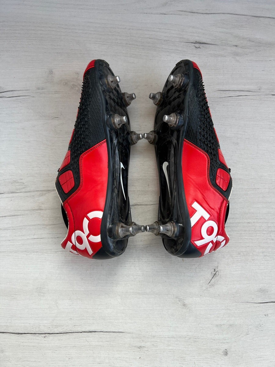 Nike Total 90 Laser Elite Red Classic Football Boots Cleats Carbon