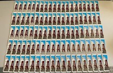 LOT OF 100 RED LICENSE PLATE LETTERS LETTER A SIGNS FOR ARTS & CRAFTS PROJECTS