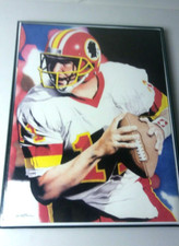 Mark Rypien Magazine Page Cutout THICK Cover In New Frame Washington Redskins