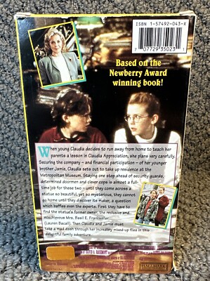 From the Mixed-Up Files of Mrs. Basil E. Frankweiler (VHS, 1995