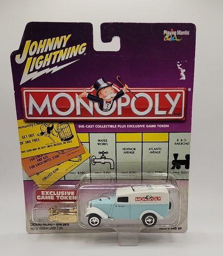 2003 Johnny Lightning Monopoly '33 Willys Panel Van Connecticut Ave. Game Piece - Picture 3 of 9