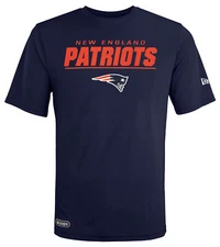 New Era NFL Men's New England Patriots Stated Short Sleeve T-Shirt