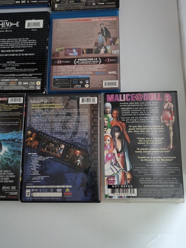Lot of 15 DVD and Blu-Ray of Anime Manga : Texhnolyze, Malice@Doll and more... - Picture 9 of 24