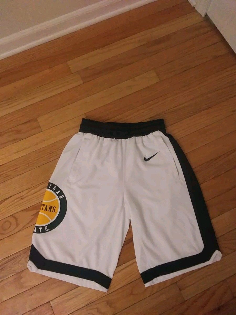 Michigan State Spartans NCAA Nike 2019 Game Style Basketball Shorts Men's S