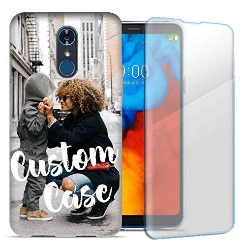 Personalized Custom Photo Image Case Cover For LG Phone w/Glass Screen  Protector