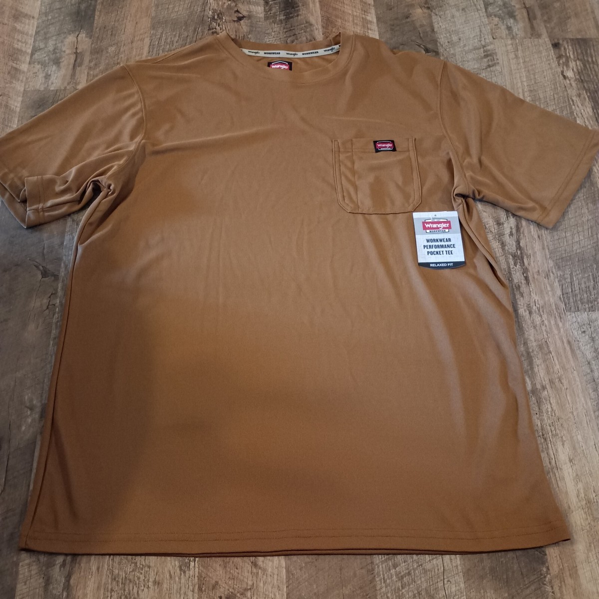 wrangler workwear pocket tee