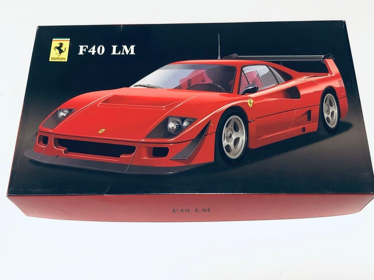 FUJIMI Ferrari F40 LM 1/24 プラモデル(訳あり) Fujimi 1/24 Ferrari F40 LM with Etched Parts - Historic Racing Car