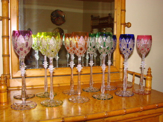 BACCARAT Tsar/Czar pattern Wine Clarets - SET of 12 - **6
