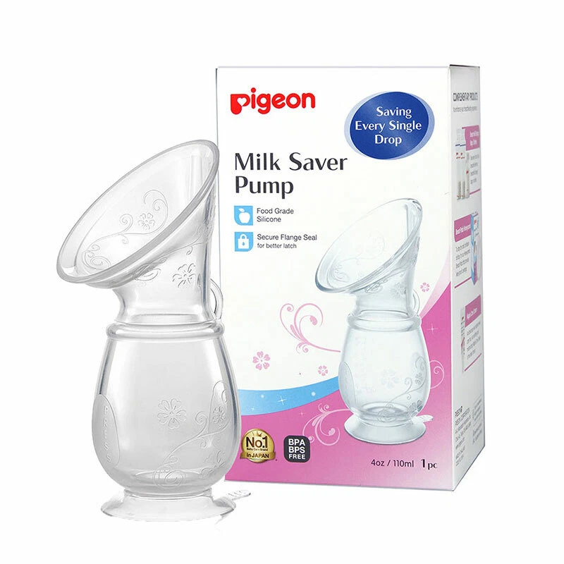 2 x Bomba ahorradora de leche de paloma con forma de arco para facilitar la limpieza y evitar la captura de suciedad Foto 2 de 4