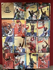 93 UD “Behind The Glass” Complete Set. Several NBA Stars Inc. Jordan & O’Neal 