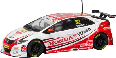 Scalextric C3783, BTCC Honda Civic Type R 2015 Honday Yuasa Racing Team #5, 1:32