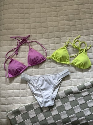 Three Piece Victorias Secret Bathing Suit Bikini Set - Medium