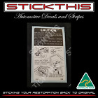 <!--F#f_0-->Holden Jack Decal 9945144 CB Decal Sticker, TX TC TD TE TF TG Gemini Sedan Coupe<!--F/-->