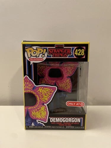 Funko Pop! Stranger Things Demogorgon 428 Blacklight MINT + Target Exclusive NR