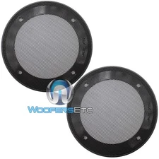 (2) UNIVERSAL 5.25" SPEAKER COAXIAL COMPONENT PROTECTIVE GRILLS COVERS NEW PAIR