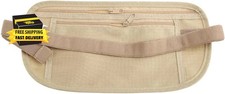 Upgraded Money Belt for Travel Hidden RFID Security Pouch Anti-Theft Passport