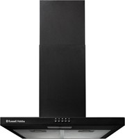 Russell Hobbs RHTCH600B1B  60cm Chimney Cooker Hood T-Shaped Extractor Fan Black