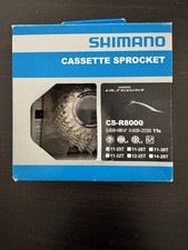 Shimano Ultegra CS-R8000 11-Speed Road Bike Cassette Sprocket Silver 11-25T