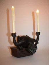 Disney Haunted Mansion Light Up Gargoyle Figurine NWOB